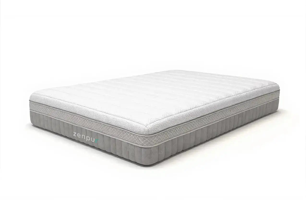 Matelas Elite Hybride Haut de Gamme ZenPur®, matelas ergonomique premium pour confort optimal et sommeil réparateur