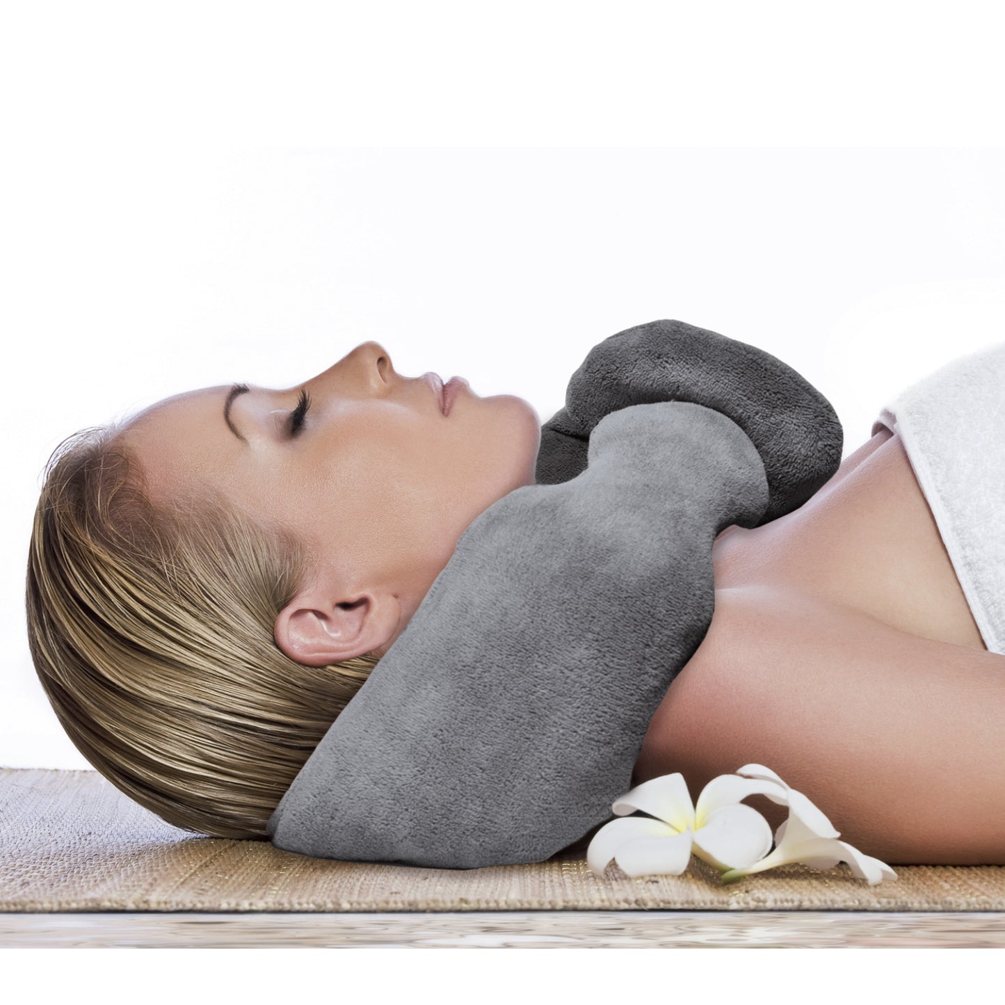 Coussin tour de cou thérapeutique offrant un soutien optimal de la nuque et soulagement des tensions