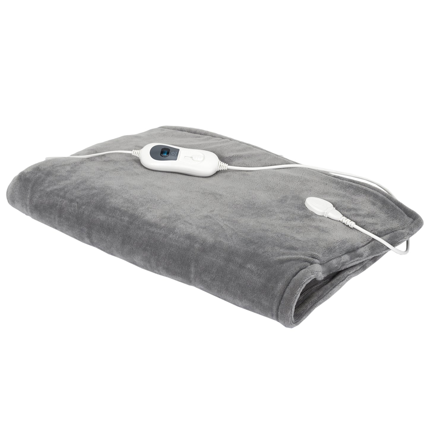 Couverture chauffante ZenPur 120x160 cm soigneusement pliée, rangement pratique et élégant