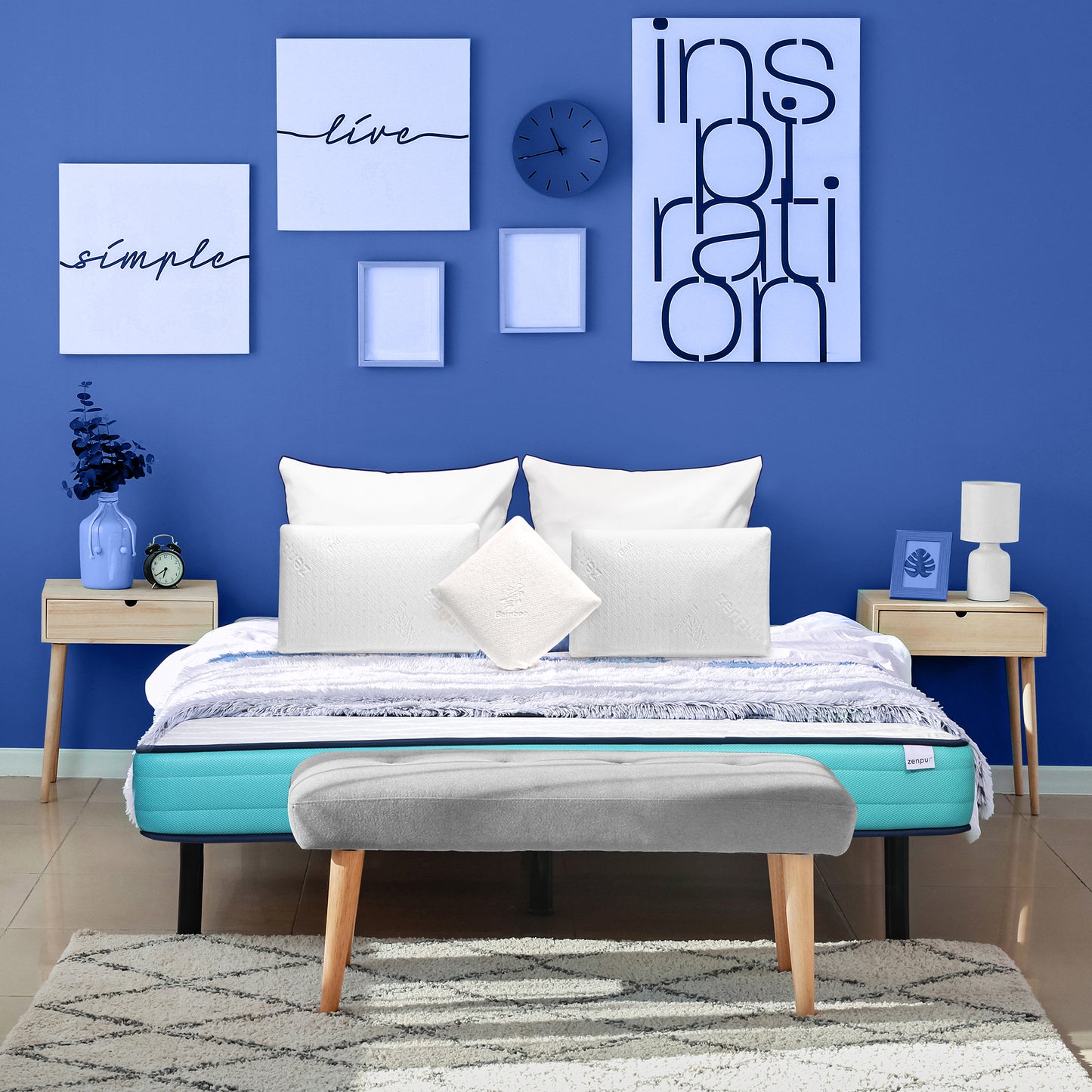 Memory foam pillow