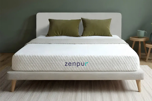 Matelas Access à mémoire de forme ZenPur 90x190 cm, matelas ergonomique pour confort optimal et sommeil réparateur
