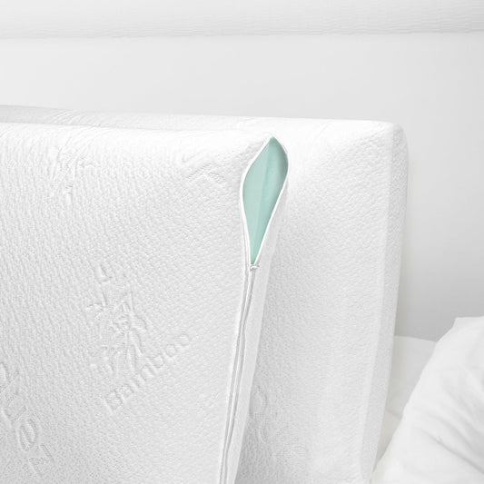 ZenPur | Memory Foam Pillow | 2 Kissen + 2 kostenlose Kissenbezüge