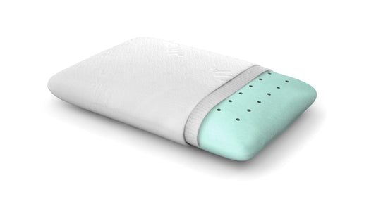 ZenPur - Ergonomic Cervical Memory Foam Pillow Designed in France & Made in Europe - Oeko Tex Certified.