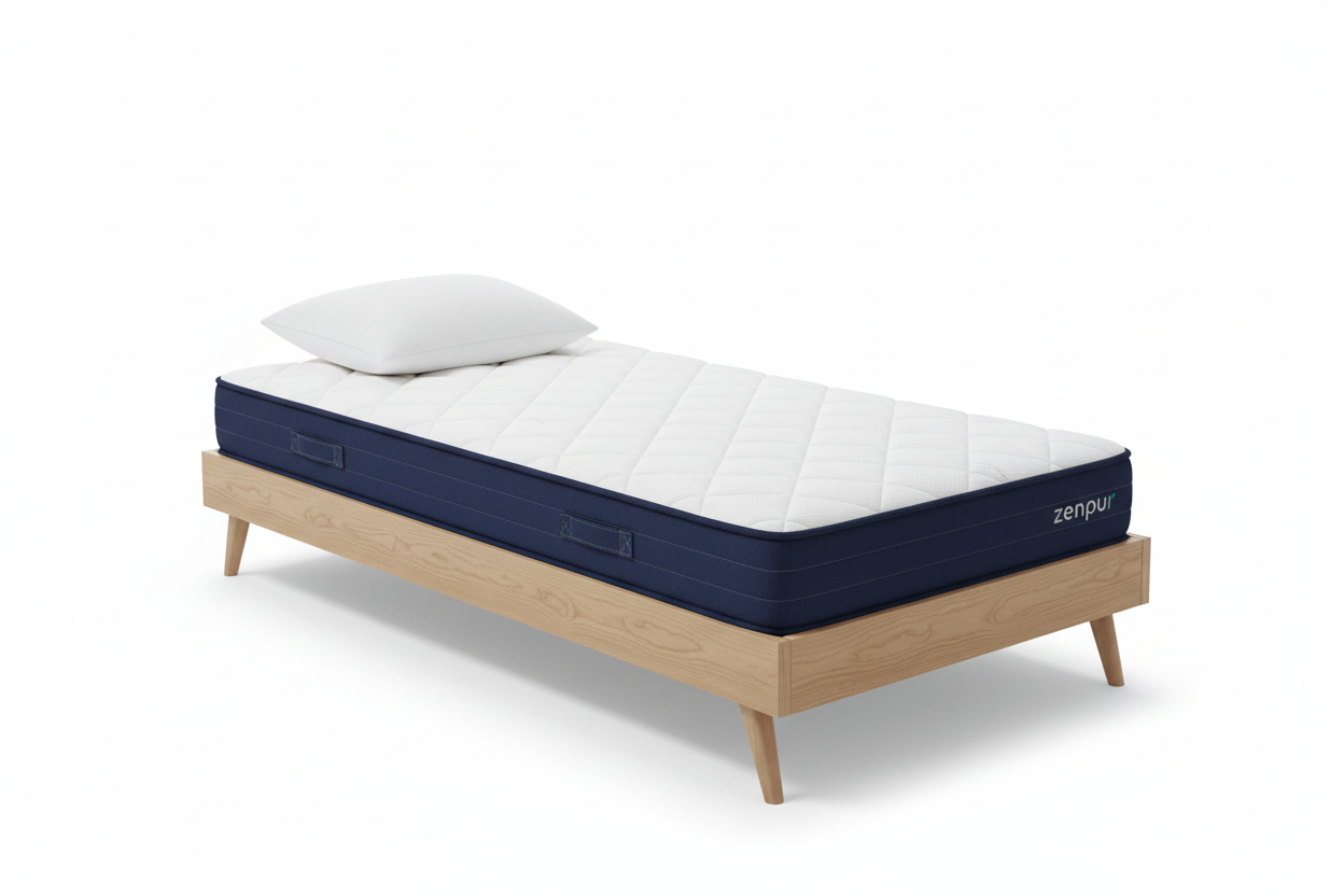Matelas Premium à Mémoire de Forme Anti-Chaleur Ergonomique ZenPur