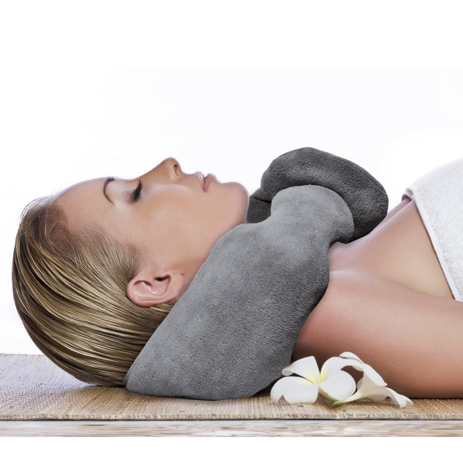 Coussin tour de cou thérapeutique offrant un soutien optimal de la nuque et soulagement des tensions
