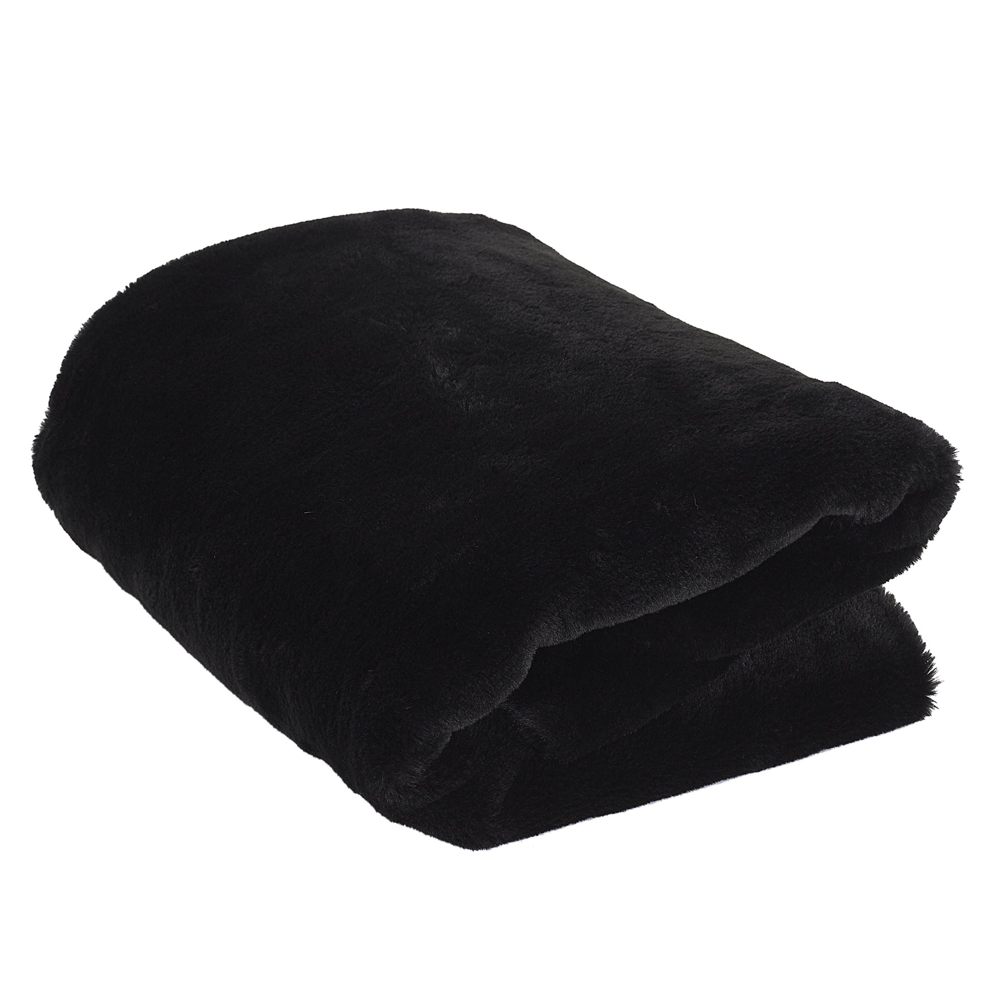 Plaid ZenPur opulent en imitation fourrure, doux et élégant pour canapé ou lit