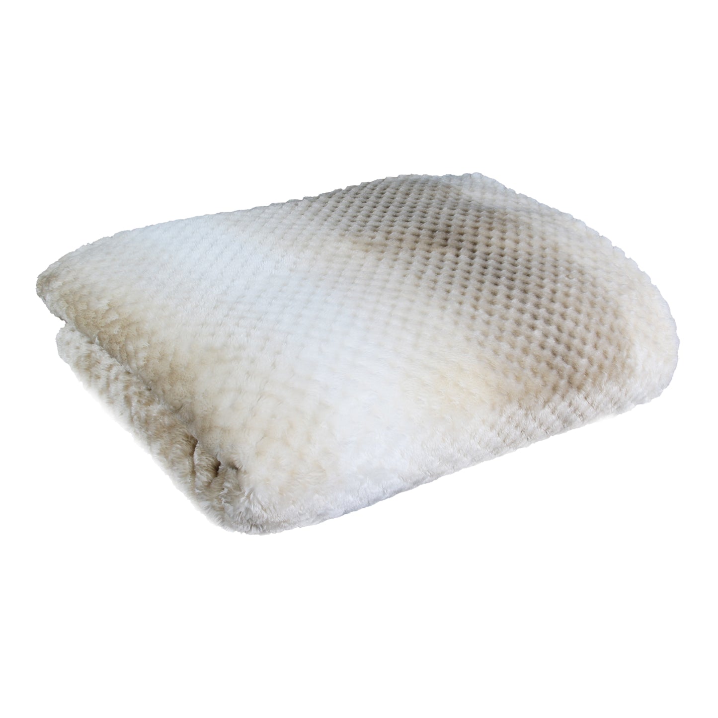 Plaid Nid d'Abeille Beige