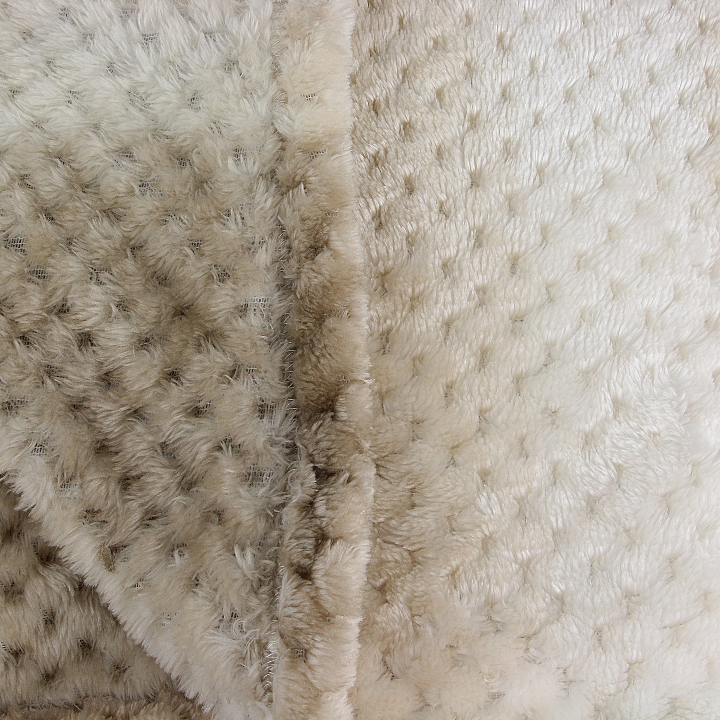 Plaid Nid d'Abeille Beige