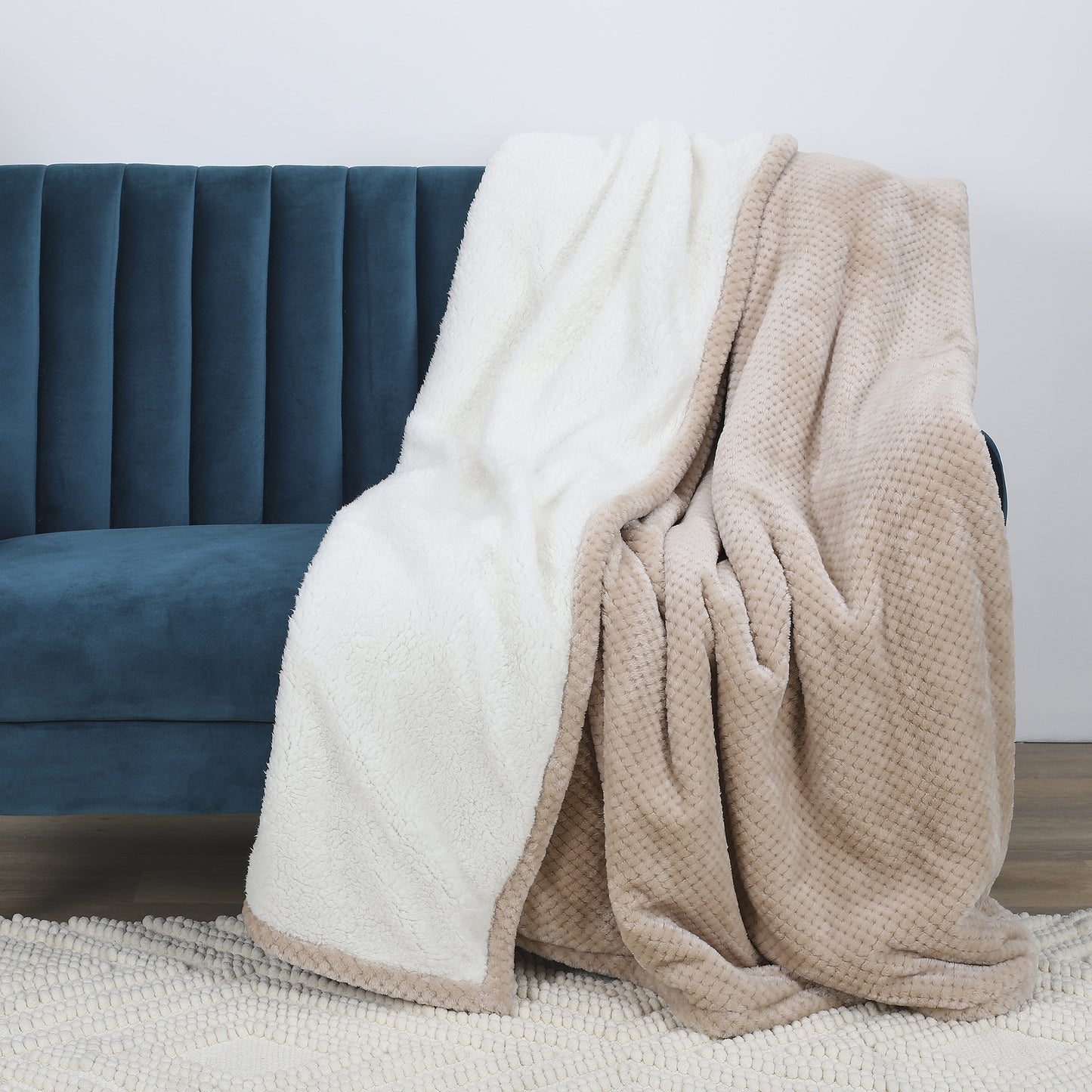 BEIGE SHERPA BEIGE NESTKARIER XXL 180X220CM A
