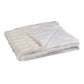 Plaid Blanc Luxueux en Imitation Fourrure avec Anse