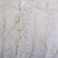 Plaid Blanc Luxueux en Imitation Fourrure avec Anse