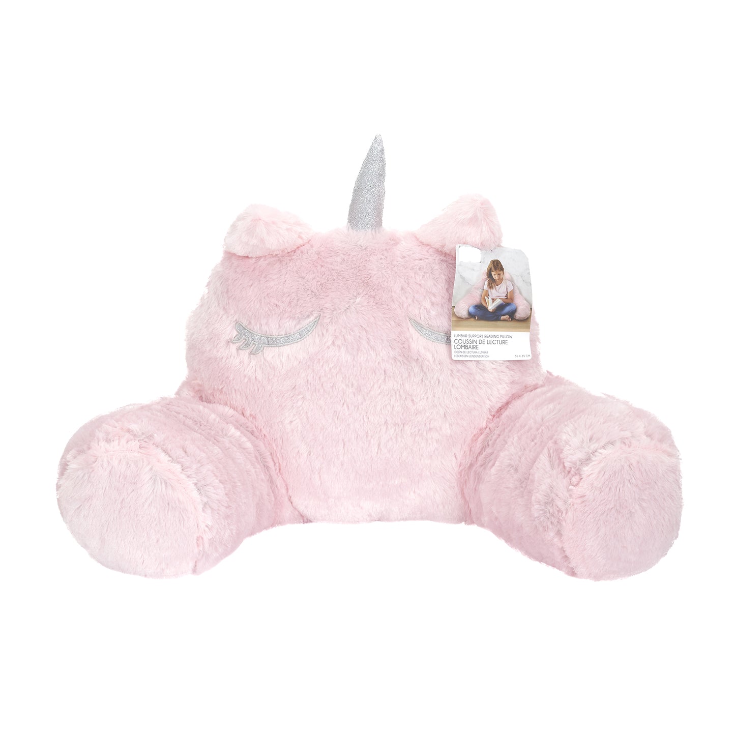 Coussin De Lecture Lombaire Licorne 55X35Cm