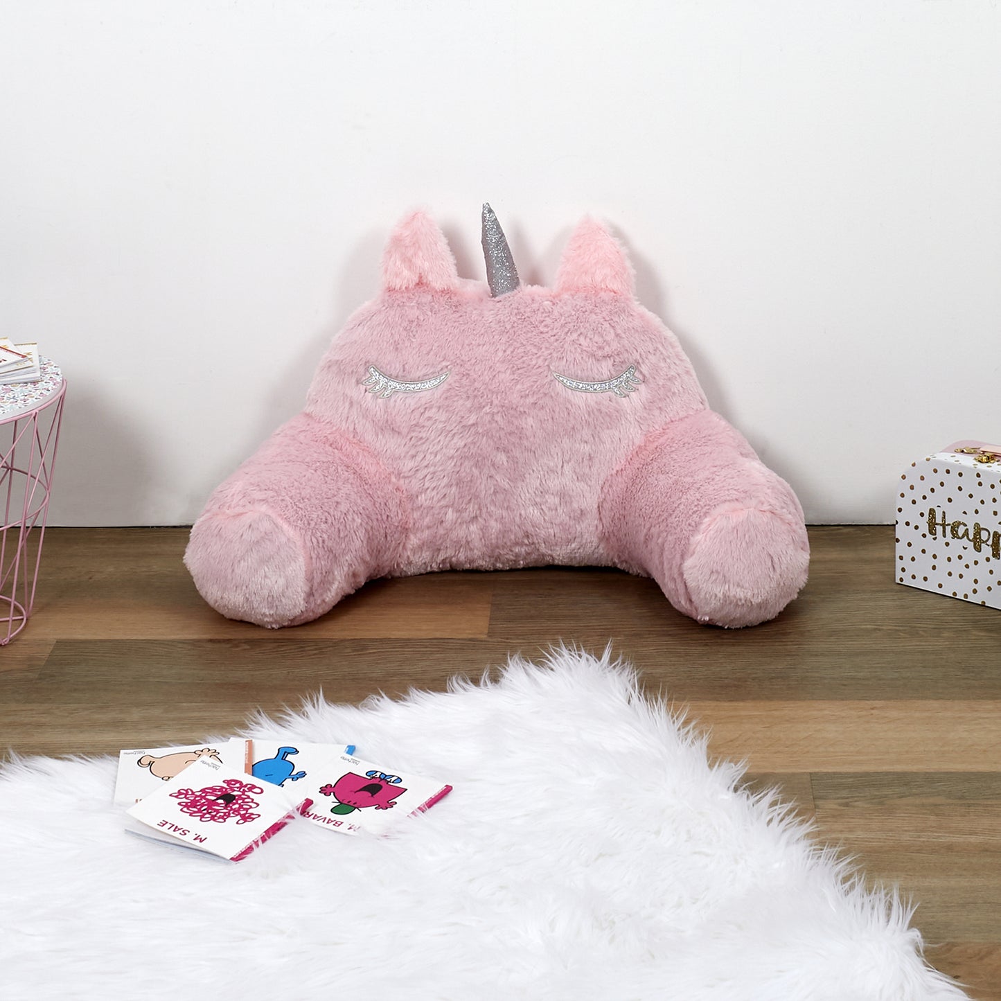Coussin De Lecture Lombaire Licorne 55X35Cm