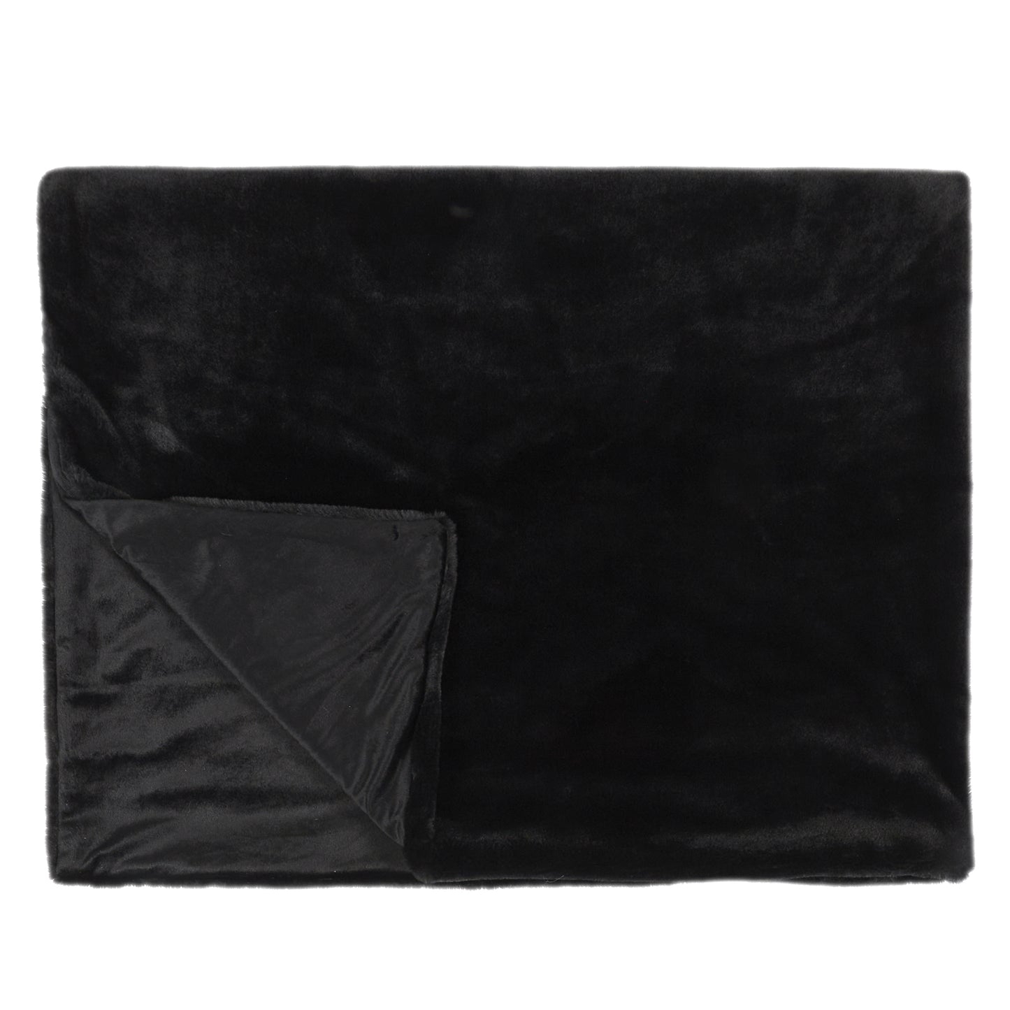 OPULENCE SCHWARZES FELLKARIERMITTEL 120X150CM