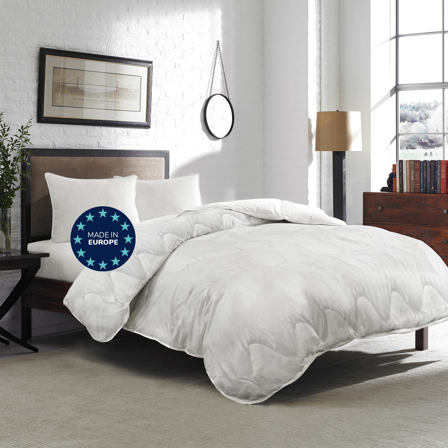 ZenPur Couette Premium 4 Saisons, Chaude en Hiver, Légère en Été