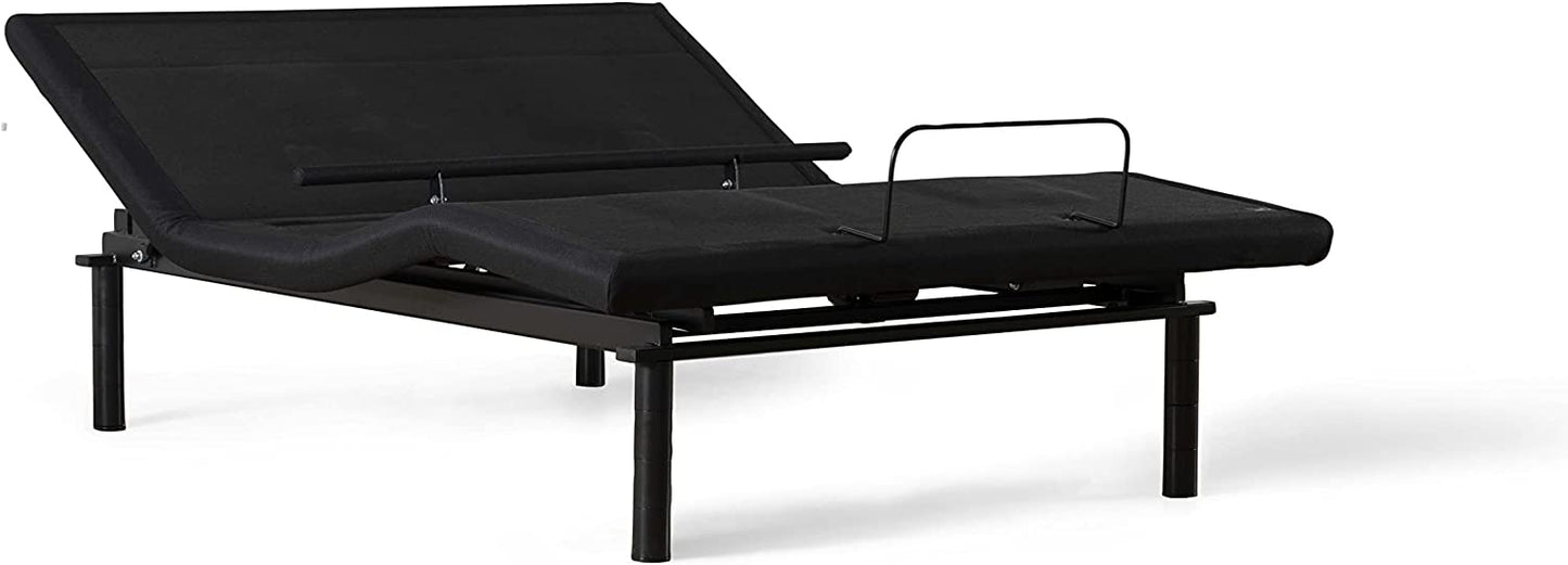 Ergomotion - Quest 4.0 - Adjustable Bed Frame - Adjustable Bed Base with Lumbar Support - Head and Foot Articulation, Zero Gravity Capable  - Voice Control - Queen - Works with Most Mattresses